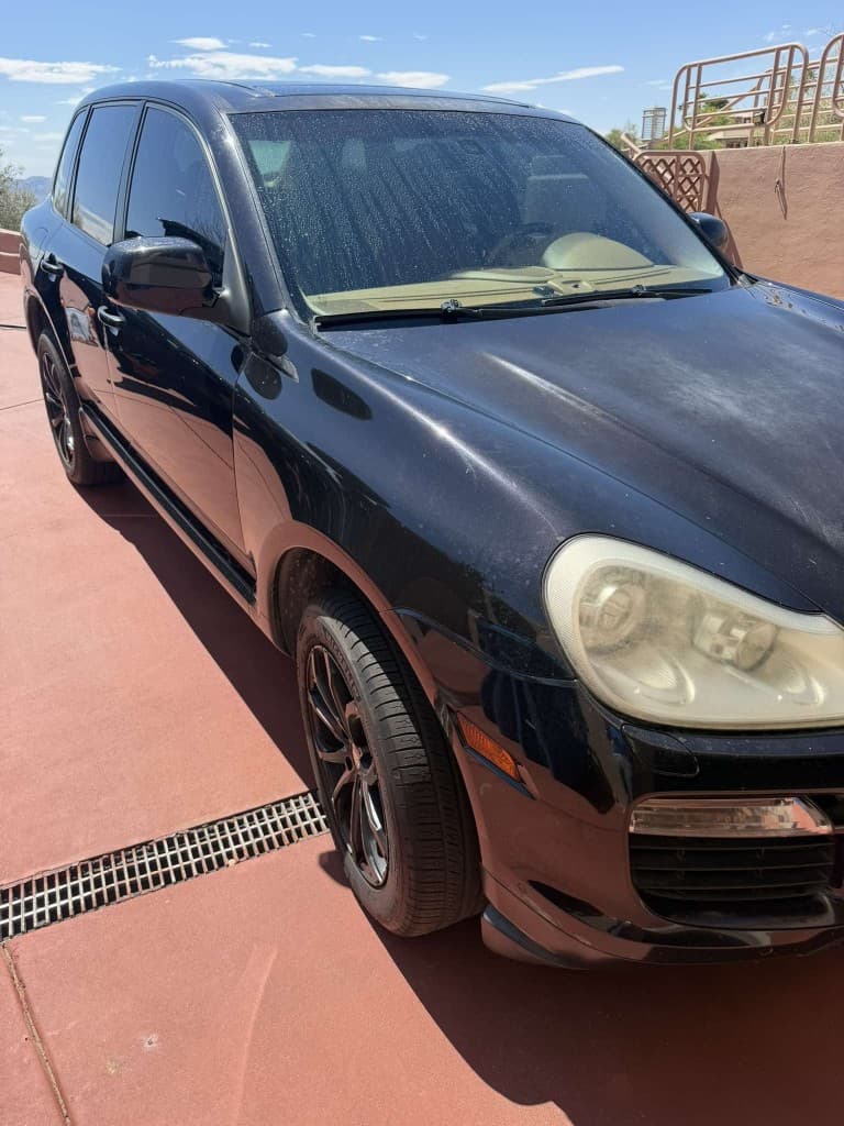 Porsche Cayenne rear exterior finish