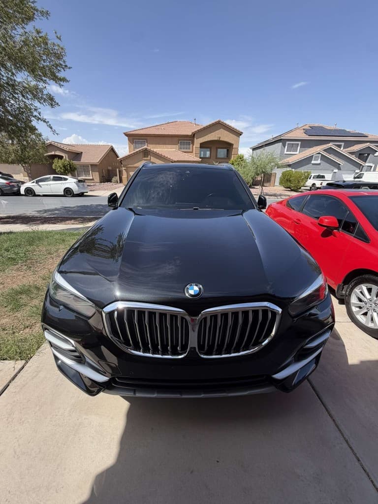 BMW X5 after mobile exterior detailing