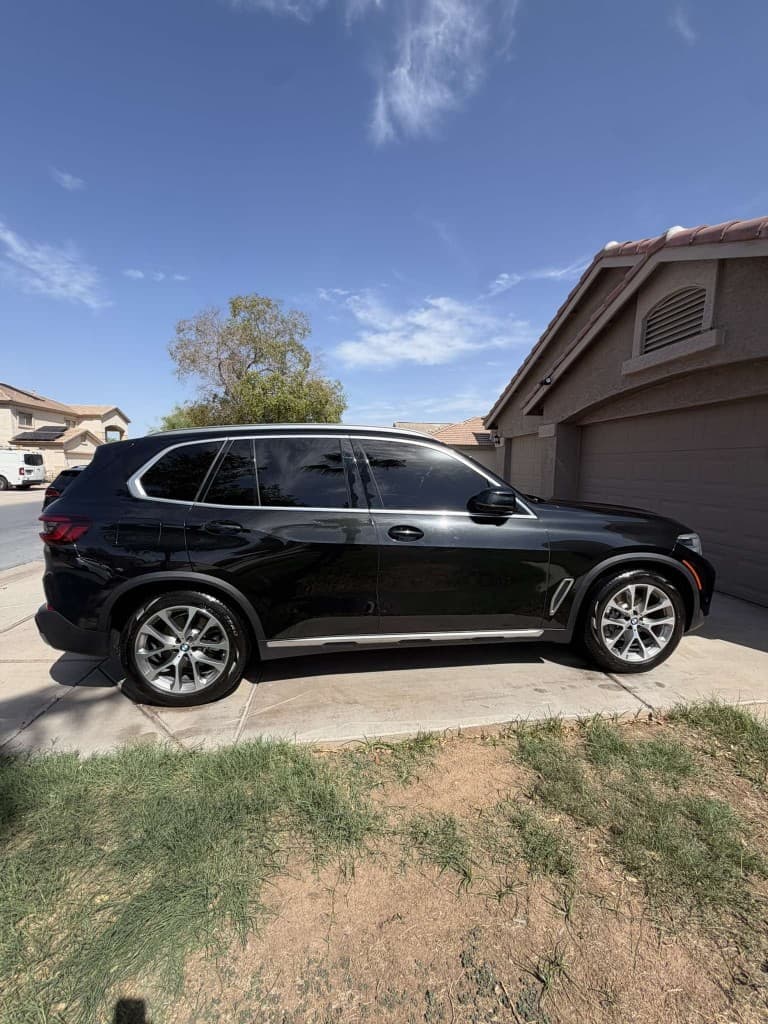 BMW X5 after mobile exterior detailing