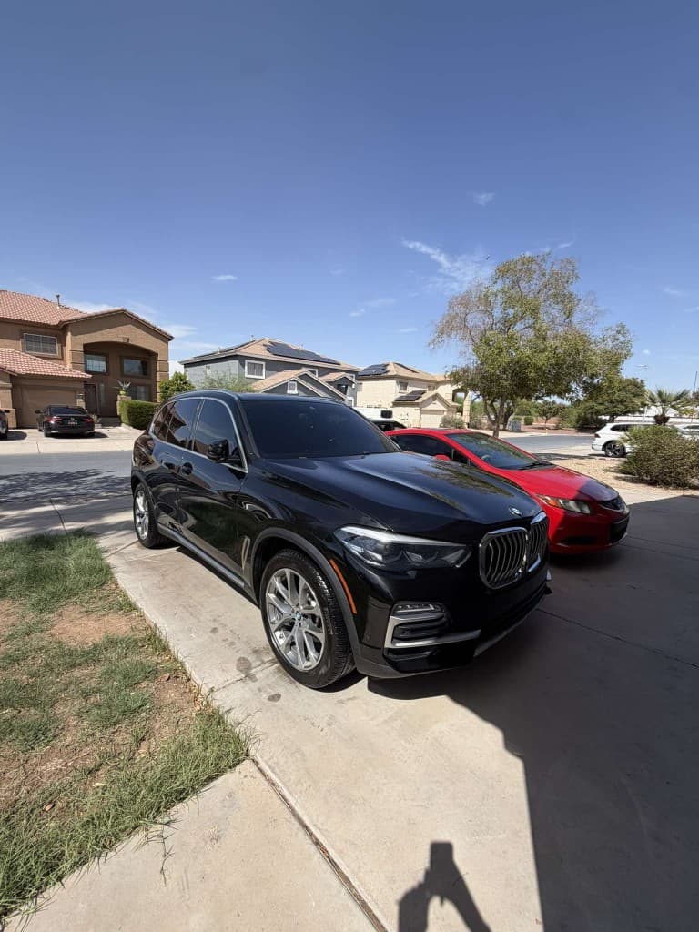 BMW X5 after mobile exterior detailing