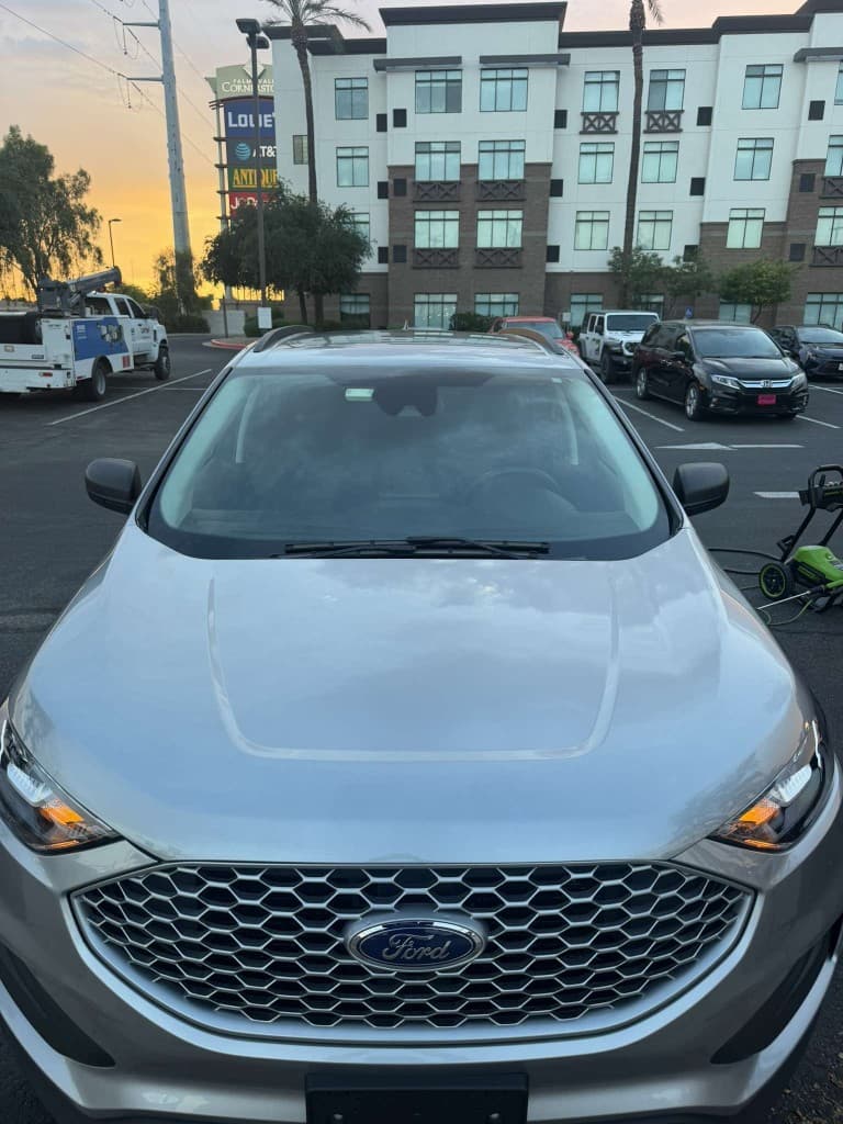 Ford Edge after mobile exterior detailing