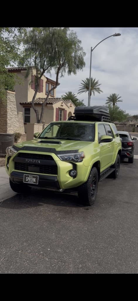 Toyota 4Runner TRD Pro after mobile exterior detailing